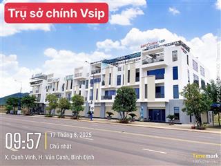 Bán đất nền tái định cư vsip bình định giá tốt cho nhà đầu tư
