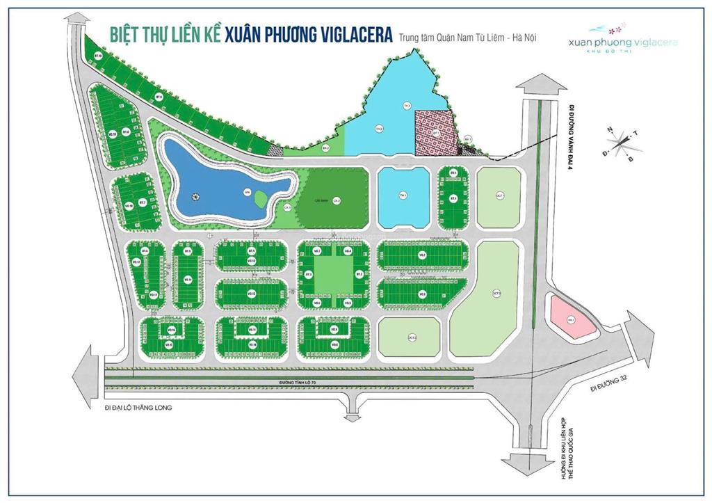 Hàng hiếm, căn liền kề mặt đường 70, 100m2, giá 28.5 tỷ, mua đón sóng đường 70 giá tốt nhất dự án
