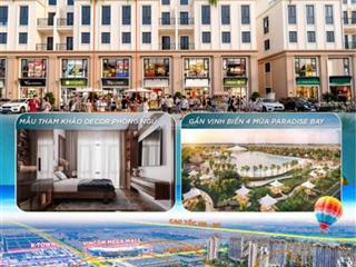 Cắt lỗ shophouse đại lộ bốn mùa  vinhomes ocean park 3  giá từ 26 tỷ nay chỉ còn 18,5 tỷ