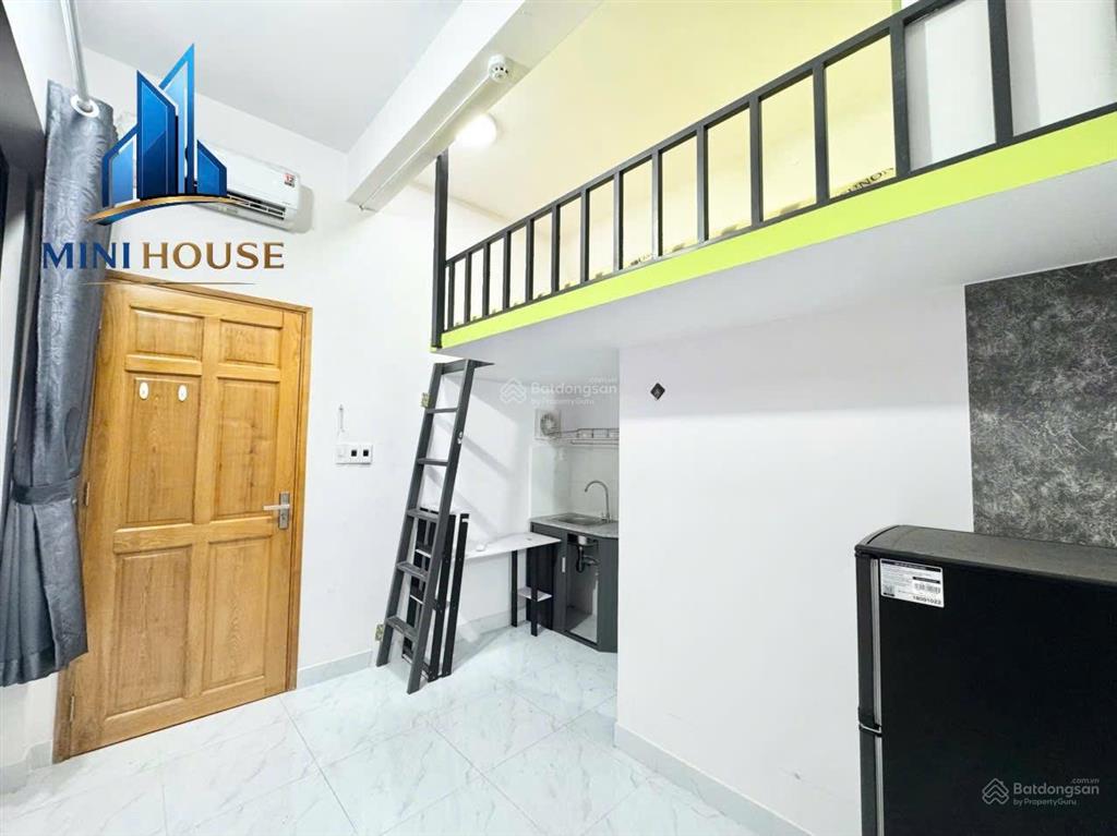 Duplex cửa sổ kính siêu thoáng không gian sáng, đẹp duplex gác cao, phòng rộng rãi ở cực thoải