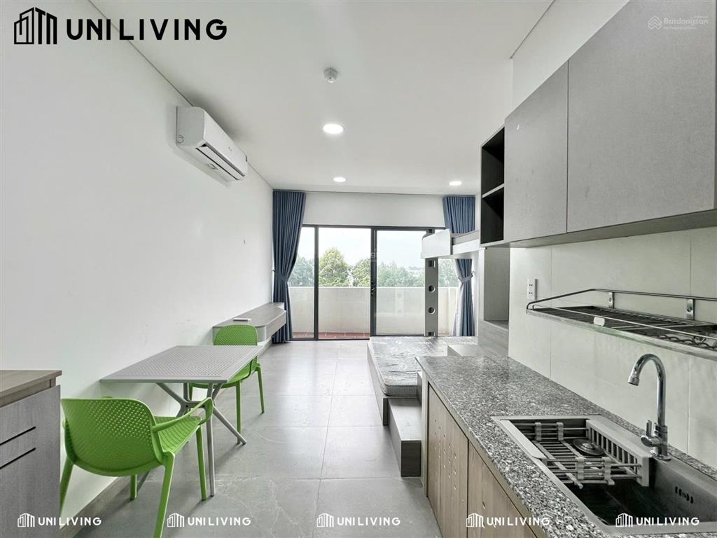 Studio full nội thất ban công rộng, gần ufm & khu công nghệ cao