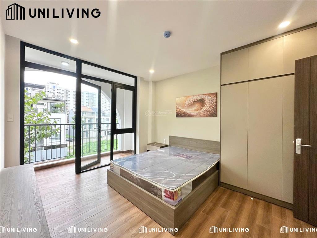 Căn hộ dịch vụ full nội thất mới xây, ban công thoáng mát ngay liên phường, đỗ xuân hợp