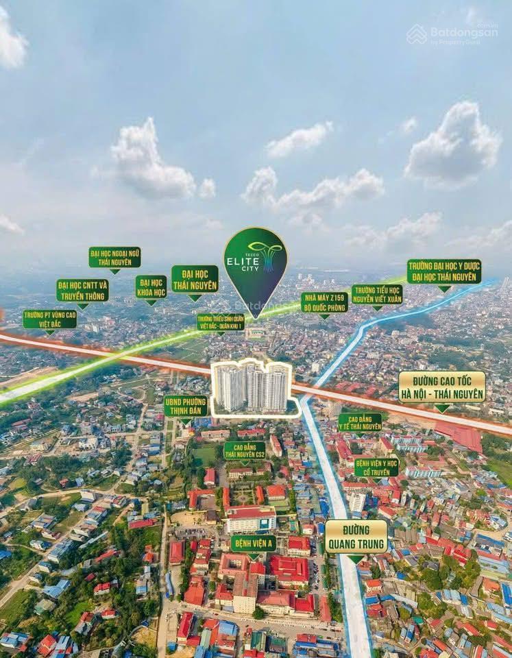 Bán căn góc căn hộ số 12 tòa c tecco đán, view sân vận động thái nguyên mới