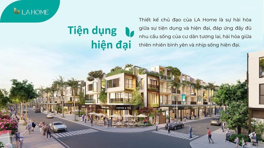 Nhà phố la home bến lức 80m2 giá 2,99 tỷ, vốn ban đầu 15% chỉ 595 triệu, miễn lãi gốc 3 năm