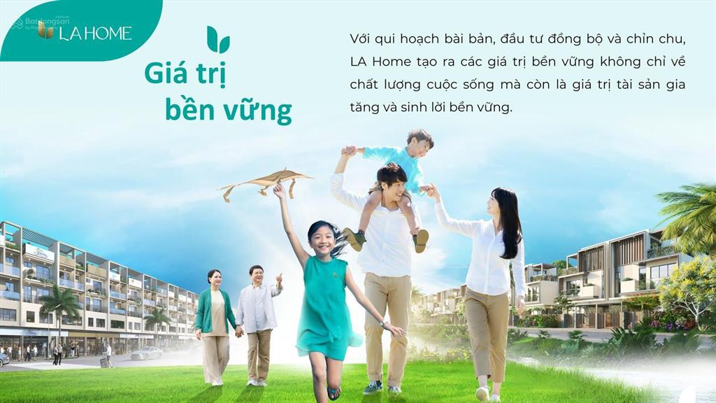 Nhà phố la home bến lức 80m2 giá 2,99 tỷ, vốn ban đầu 15% chỉ 595 triệu, miễn lãi gốc 3 năm