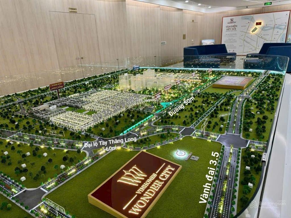 Bán biệt thự song lập 228m2 vinhomes wonder city đan phượng hà nội trực tiếp cđt vin quà tặng 2 tỷ