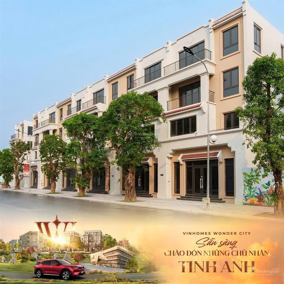 Shop đại lộ ban mai vinhomes wonder city đan phượng hà nội gần công viên trực tiếp cđt vin