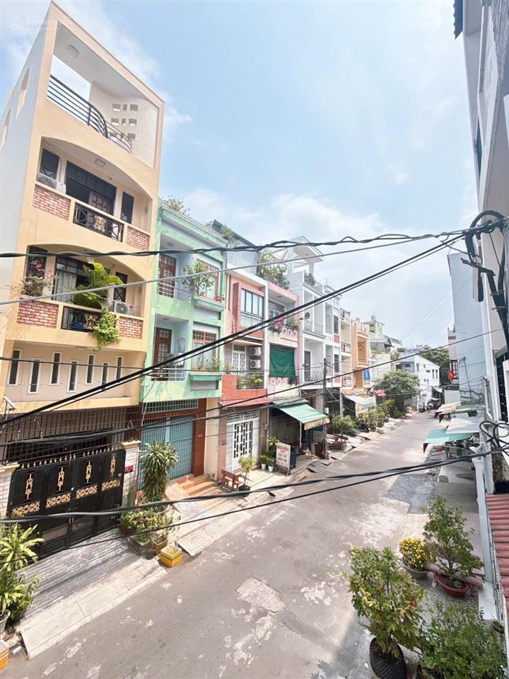 Nhà đường nội bộ xe tải 12m  khu phân lô quận 6, cư xá phú lâm b  ngang 4x17.5m, nhỉnh 10 tỷ tl.