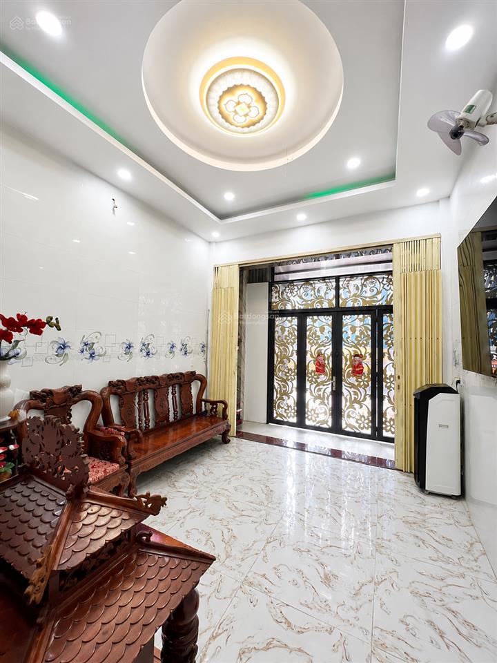 Siêu phẩm nhà 2 mặt tiền nhựa 10m hậu giang  quận 6, 4 tầng btct, 4x15m, nhỉnh 8 tỷ tl