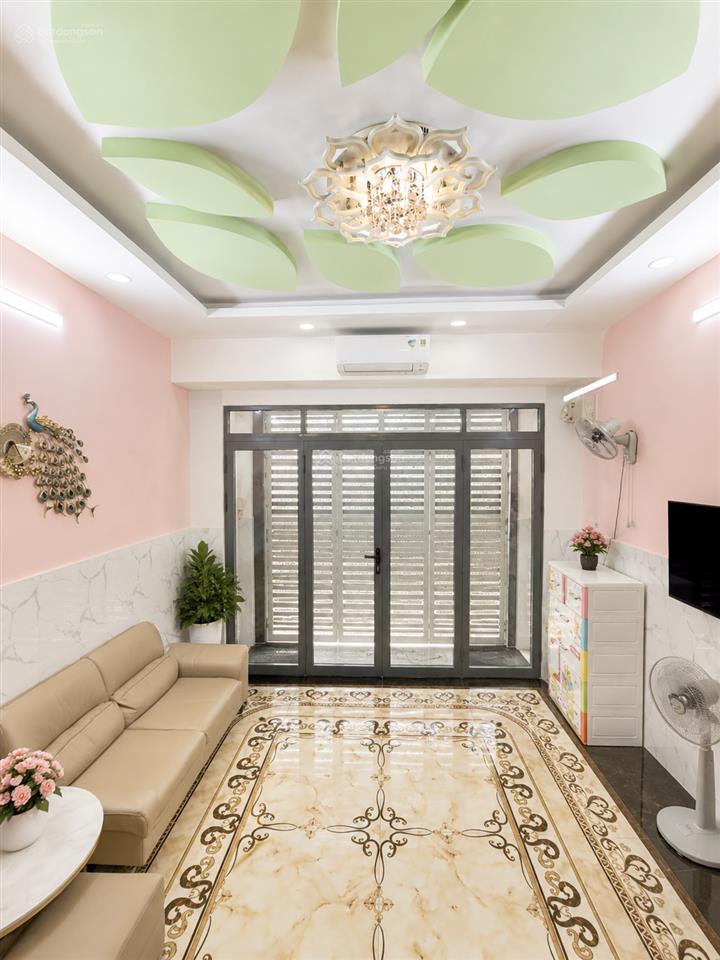 Siêu phẩm nhà 4 tầng khu vip 110 bà hom  quận 6  đường nhựa 6m  ngang 4,4m x 14m  nhỉnh 8 tỷ