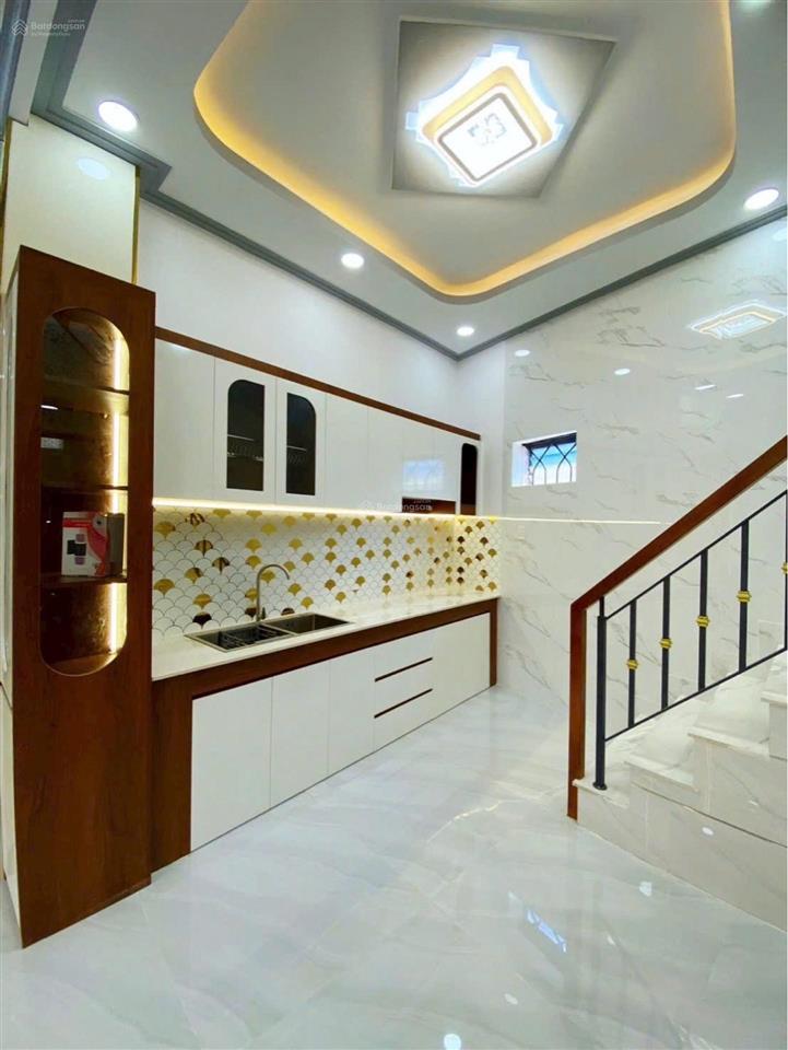 Bán nhà 2 tầng, ngay phan anh  tân hòa đông giáp q6  hẻm xe hơi 6m thông  4,5x11m  nhỉnh 4 tỷ