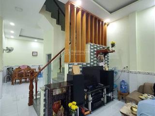 Nhà quận 6, tân hòa đông, 2 tầng, ngang 4x15m, dt 60m2, chỉ nhỉnh 4 tỷ