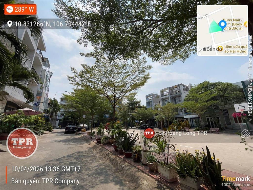 Rẻ nhất khu vực bình lợiđặng thùy trâm. nhà 4 tầng view công viên, cn 110m2 vuông vức ôtô vào nhà