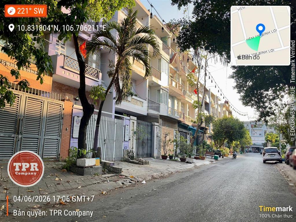 Bán nhà 5 tầng đường bình lợi, p13, bình thạnh. 5x20m vuông vức. chỉ còn 1 căn duy nhất! 14,9tỷ tl