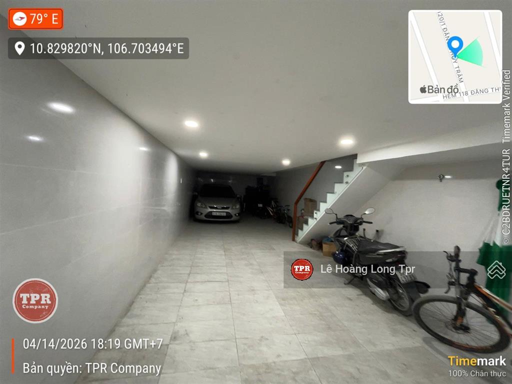 Nhà đẹp hầm + 4 tầng công viên đặng thùy trâm, vị trí thanh khoản cực cao. 4,5x22m vuông vức 15,7tỷ