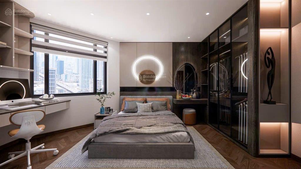 Bán gấp căn hộ chung cư mới tầng 19 view nội khu 76.9m2 2 pn, 2vs, pk + bếp. giá 5.8 tỷ