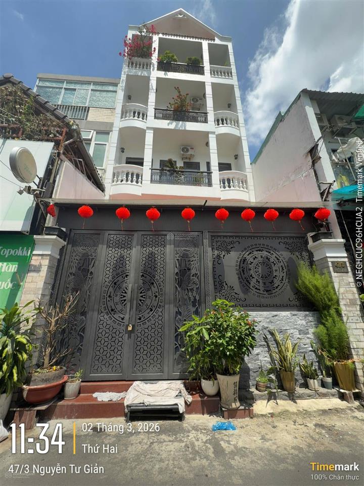 Bự thiệt 6x12m 71,5m2 5t full nội thất cao cấp tại p12 gò vấp giá chỉ 10,3 tỷ có ngân hàng cho vay