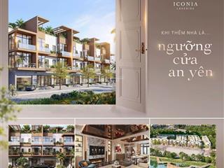 Biệt thự căn góc nội khu 54 tố hữu, 48,7 tỷ, 116,1m2, iconia lakeside