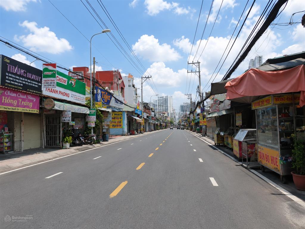 [q7] đất mt gò ô môi khu dân cư hiện hữu xây dựng cao tầng ngang gần 15mnở hậu tài lộc chỉ 140tỷ