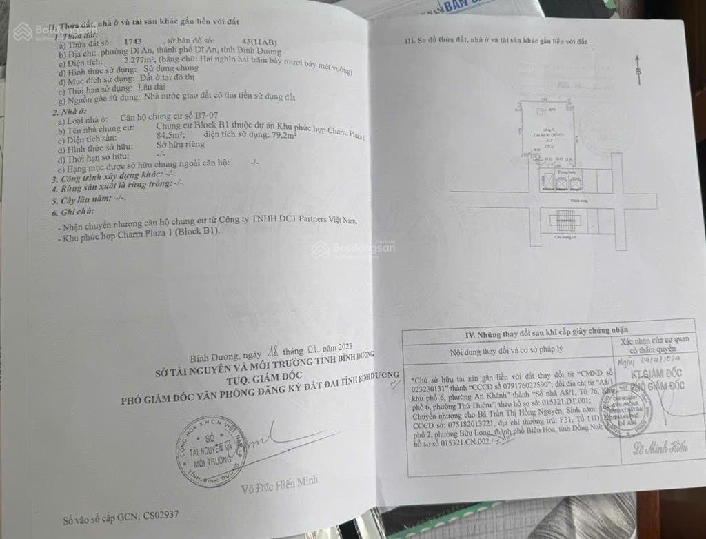 Căn 3pn view đông bắc thoáng mát full nội thất