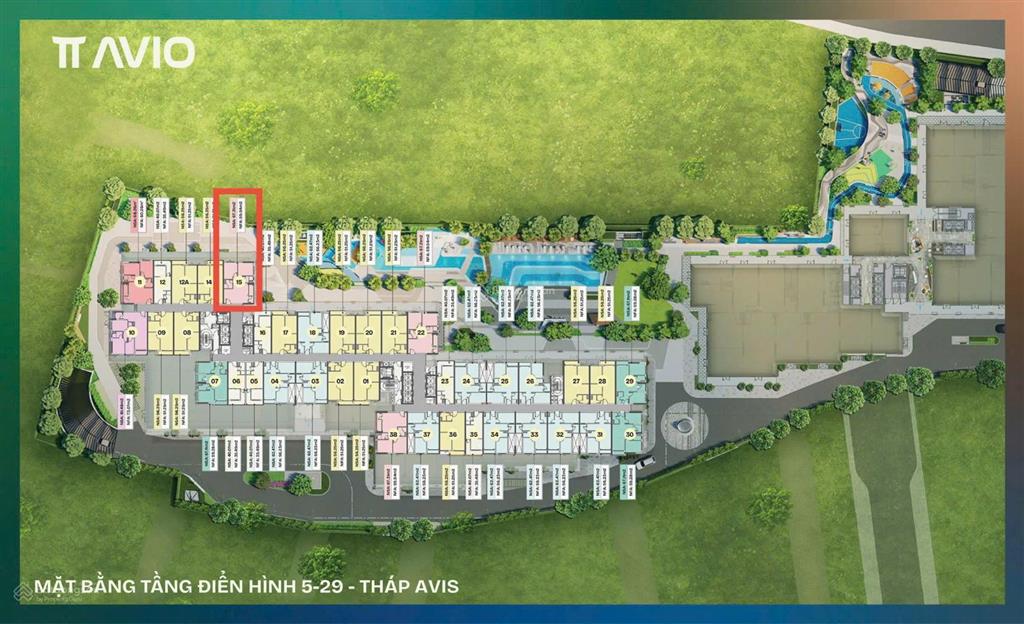 Sốc! chỉ 2 tỷ 100 có ngay căn 2pn tt avio (62,47m²)  giá rẻ nhất thị trường!