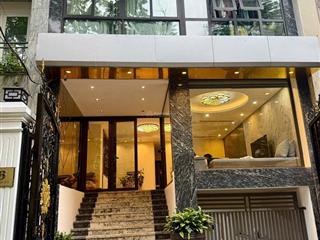 Bán tòa nhà  cao cấp mặt đường huy du quận nam từ liêm 8 tầng 2 mặt ô tô dòng tiền ổn định