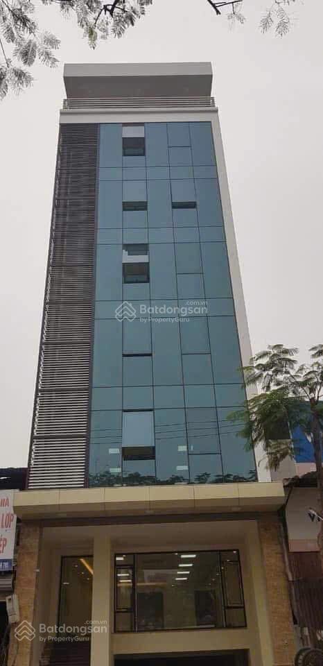 Bán tòa văn phòng siêu vip dương khuê cầu giấy 10 tầng thang máy 2 mặt thoáng doanh thu 1.8 tỷ/năm