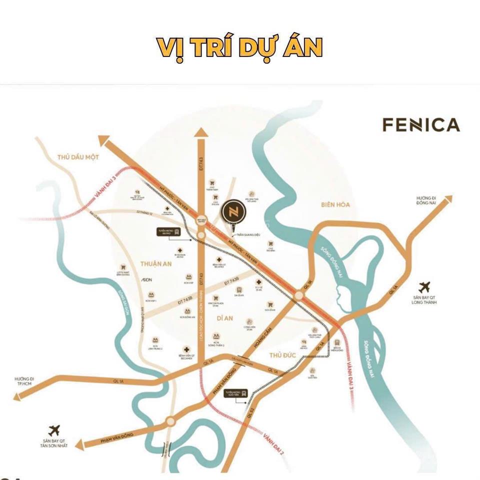 Chưa bằng tiền đi thuê, chỉ 6 triệu/ tháng nhận căn hộ fenica ngay lõi tod , dt 50m2 1pn cộng
