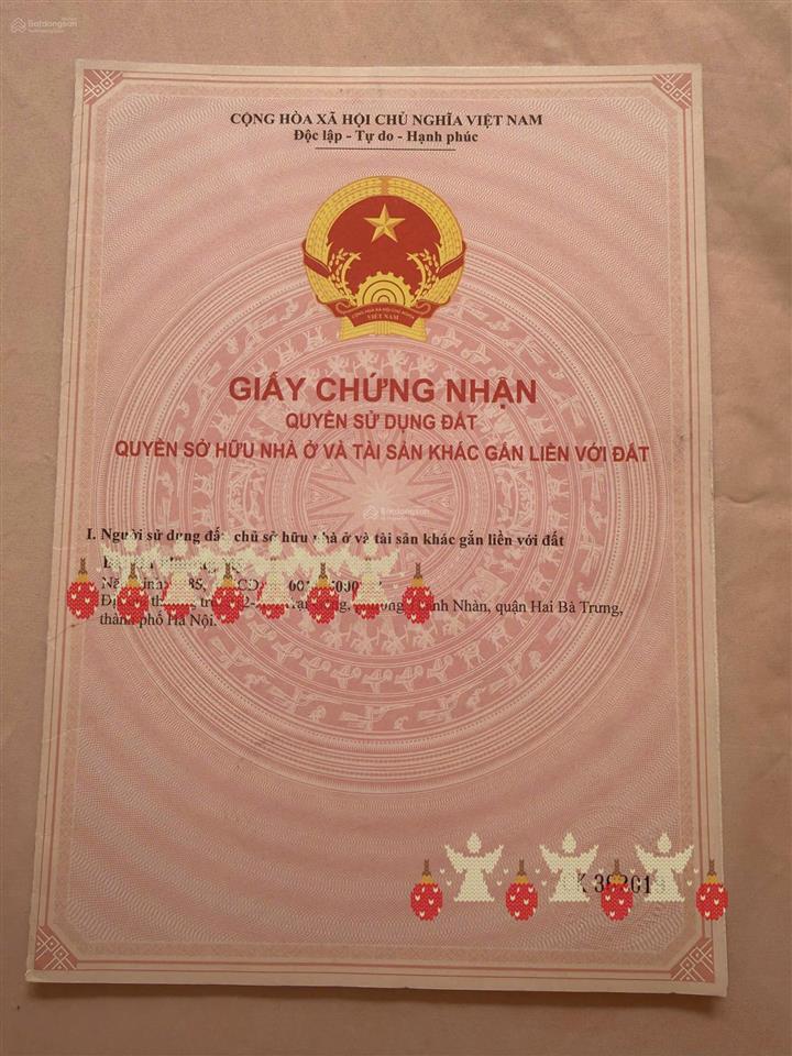 Chính chủ cần bán liền kề lk119 green pearl 378 minh khai,  xem nhà 0983 388 ***