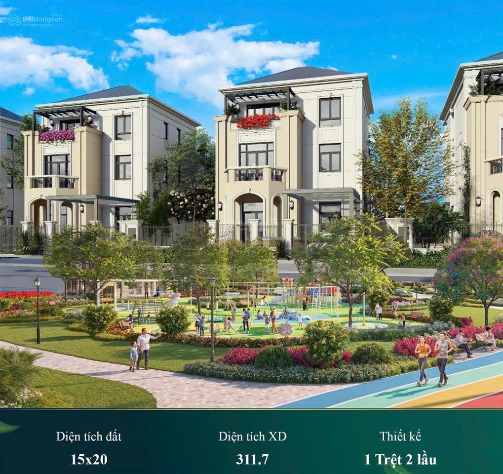 Bán bt đơn lập sông aqua city, 23,8 tỷ, 298m2, xã long hưng, thành phố biên hòa