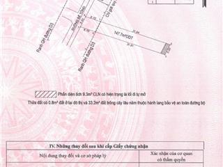 Bán đất 2mt trước sau ngay ngã ba ông xã, 190m2 chỉ 4tỷ350 tl chính chủ