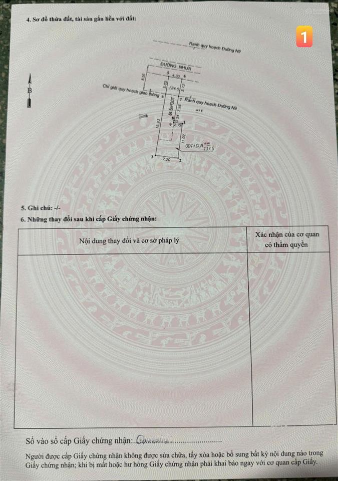Bán đất ngang 8,6m, gần làng đại học hcm, ngay bên chung cư bcons, xây căn hộ dịch vụ quá ok