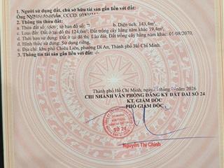 Bán đất mt đường thông buôn bán, gần vincom550 ngang 5x29m chỉ 5ty450 tl