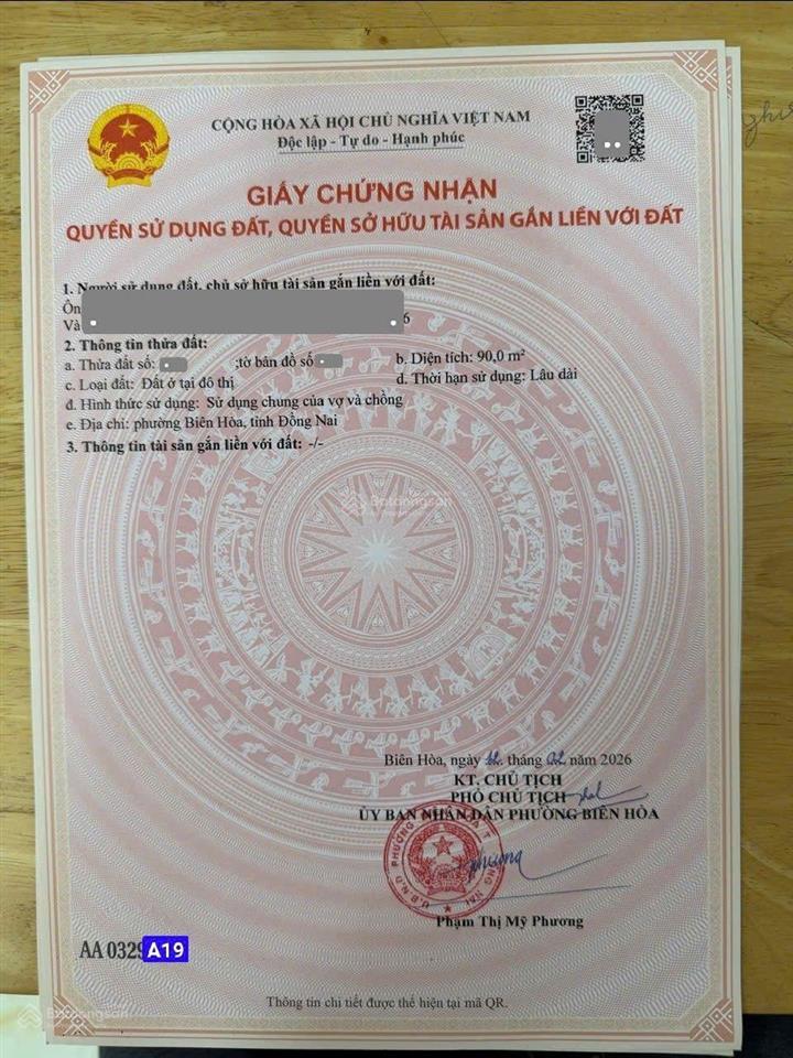 Bán đất mặt tiền phạm văn diêu gần đông bình dương ngang 5x18m chỉ 5ty2 tl quá rẻ