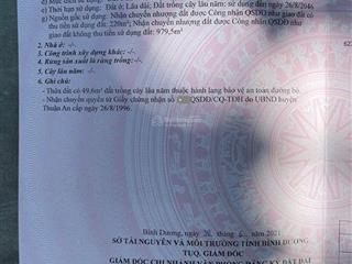 Bán đất lớn dĩ an mt đường nguyễn trãi 1200m2 chỉ 70tri/m2 , kinh doanh víp