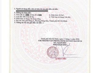 Sót lại 1 lô rẻ nhất kdc đông hòa c, cụm trường tp.dĩ an, ngang 5x12,5m