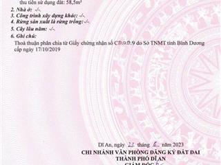 Bán đất mt đường võ thị sáu, kinh doanh đa nghề gần bigc dĩ an