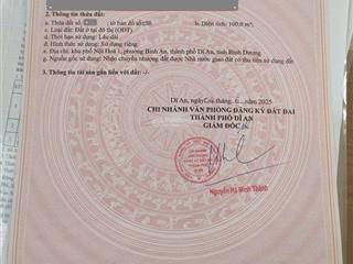 Bán đất kdc phúc đạt ngay làng đại học, gần thống nhất ngay chung cư bcons