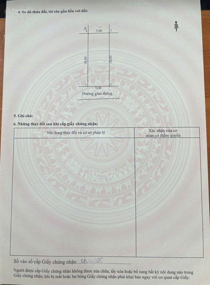 Bán đất ngang 7m, gần cầu hóa an, xây biệt thự quá ok