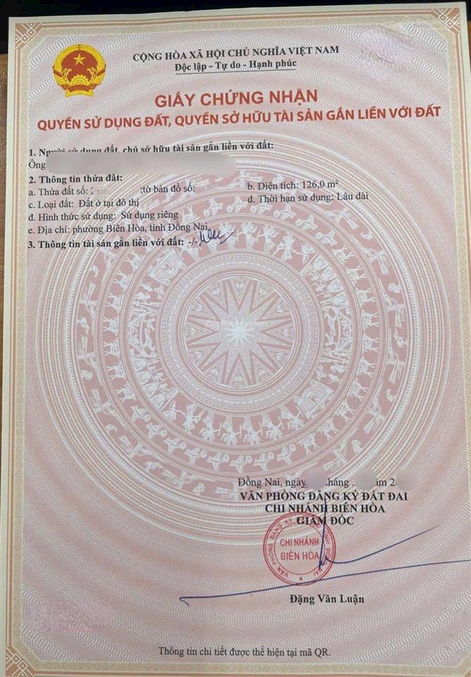 Bán đất ngang 7m, gần cầu hóa an, xây biệt thự quá ok