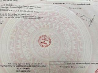 Bán đất mt đường bình hòa 08 tp. thuận an, gần vincom 550 chỉ 3 tỷ