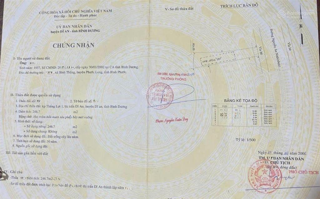 Bán đất mt đường nguyễn an ninh kinh doanh vạn nghề