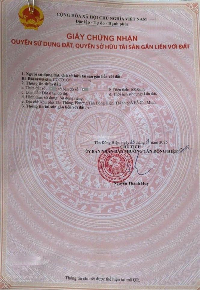 Bán đất kdc biconsi ngang 5x20m, chỉ 4ty150 tl chủ