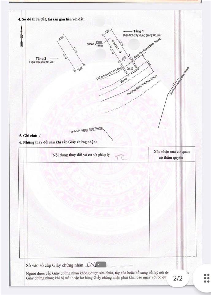 Bán nhà 1 trệt 1 lầu mt đường bình thung ngang 5,2x25m chỉ 6,5 tỷ tl quá rẻ