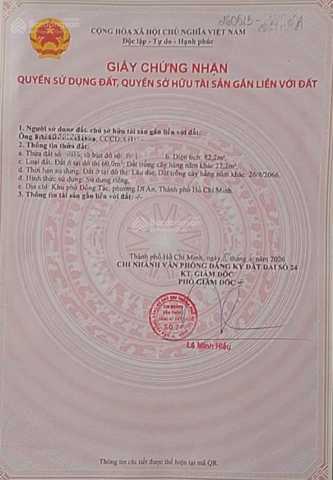 Bán nhà sau lưng sân vận động đông hòa dĩ an, 1 trệt 2 lầu chỉ 5tỷ6 tl