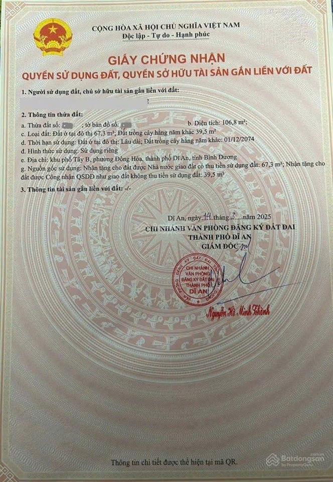 Bán nhà 1 trệt 1 lầu sau bigc dĩ an sân ô tô, pn dưới chỉ 5,5 tỷ quá rẻ