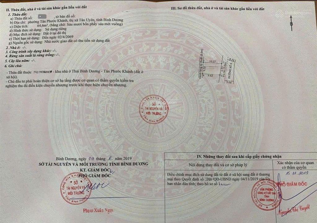 Bán đất kdc thái bình dương gần võ thị sáu, ngã tư miếu ông cù