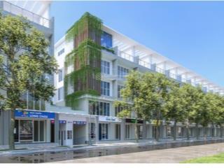 Bán gấp nhà phố thương mại sari town đô thị sala, dt 5,7x21.5m, hầm, trệt, 3 lầu áp mái, sổ hồng