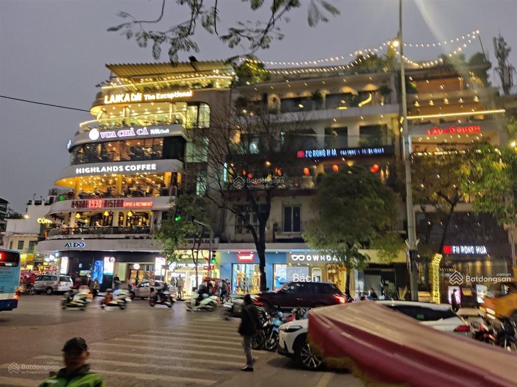Cho thuê nhà mặt phố hai bà trưng ngay tràng tiền plaza  diện tích 1000m2 mặt tiền 15m