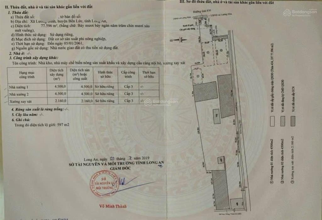 Cho thuê gấp kho, xưởng 40.000m2. xã lương bình, bến lức, long an. 2 mt sông vàm cỏ và mt 830